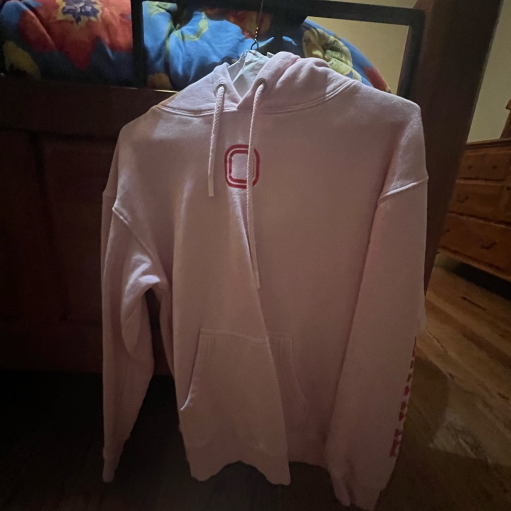 pink over time sweatshirt